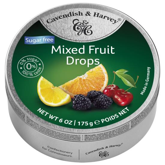 Cavendish Harvey Mixed Fruit, fijne smaken van citroen, kers, bramen en sinaasappel brengen je smaakpupillen tot leven.