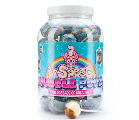 Sweet Bubble Popz Cola 25 gr Mr Snoep