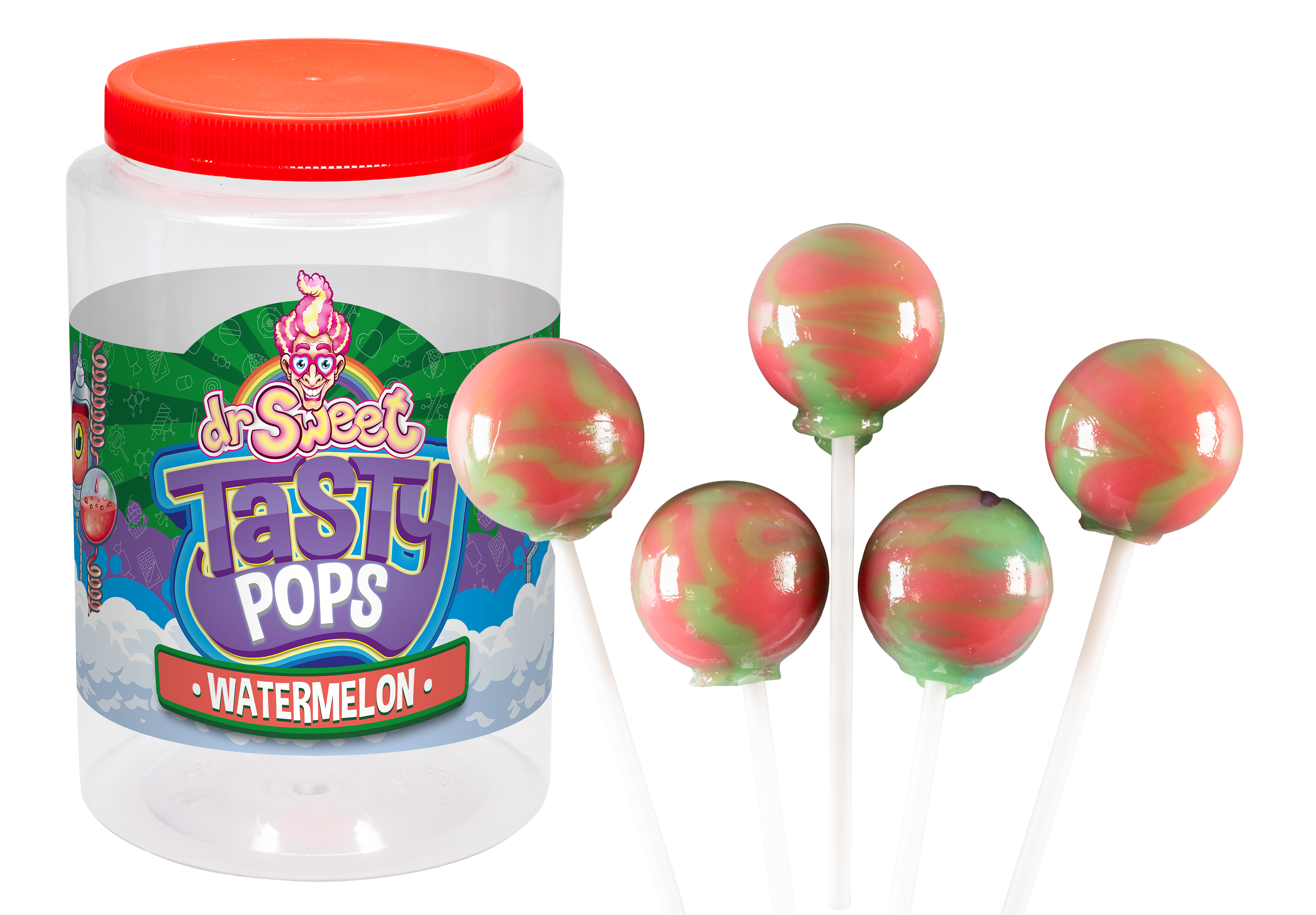 Dr. Sweet Tasty Pop Watermelon