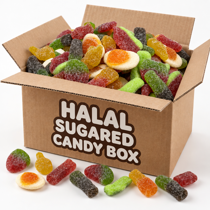Halal Snoepbox Gesuikerd
