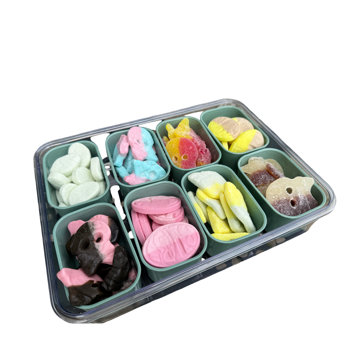 Snackbox met Bubs Snoep 1 kg