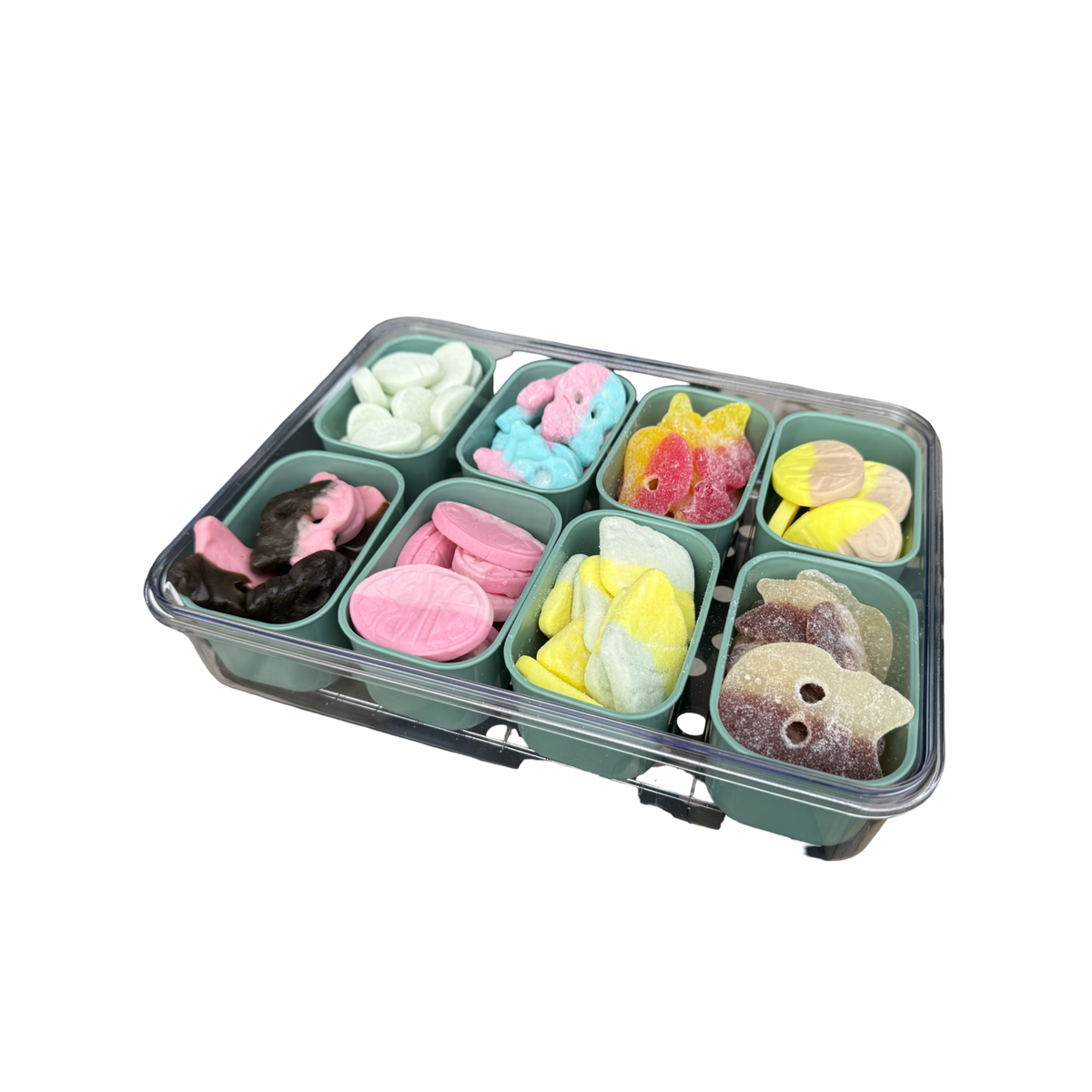 Snackbox met Bubs Snoep 1 kg