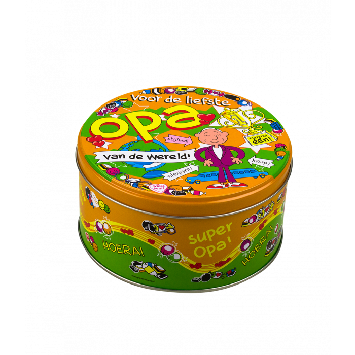 Opas gefülltes Bonbonglas 500 Gramm