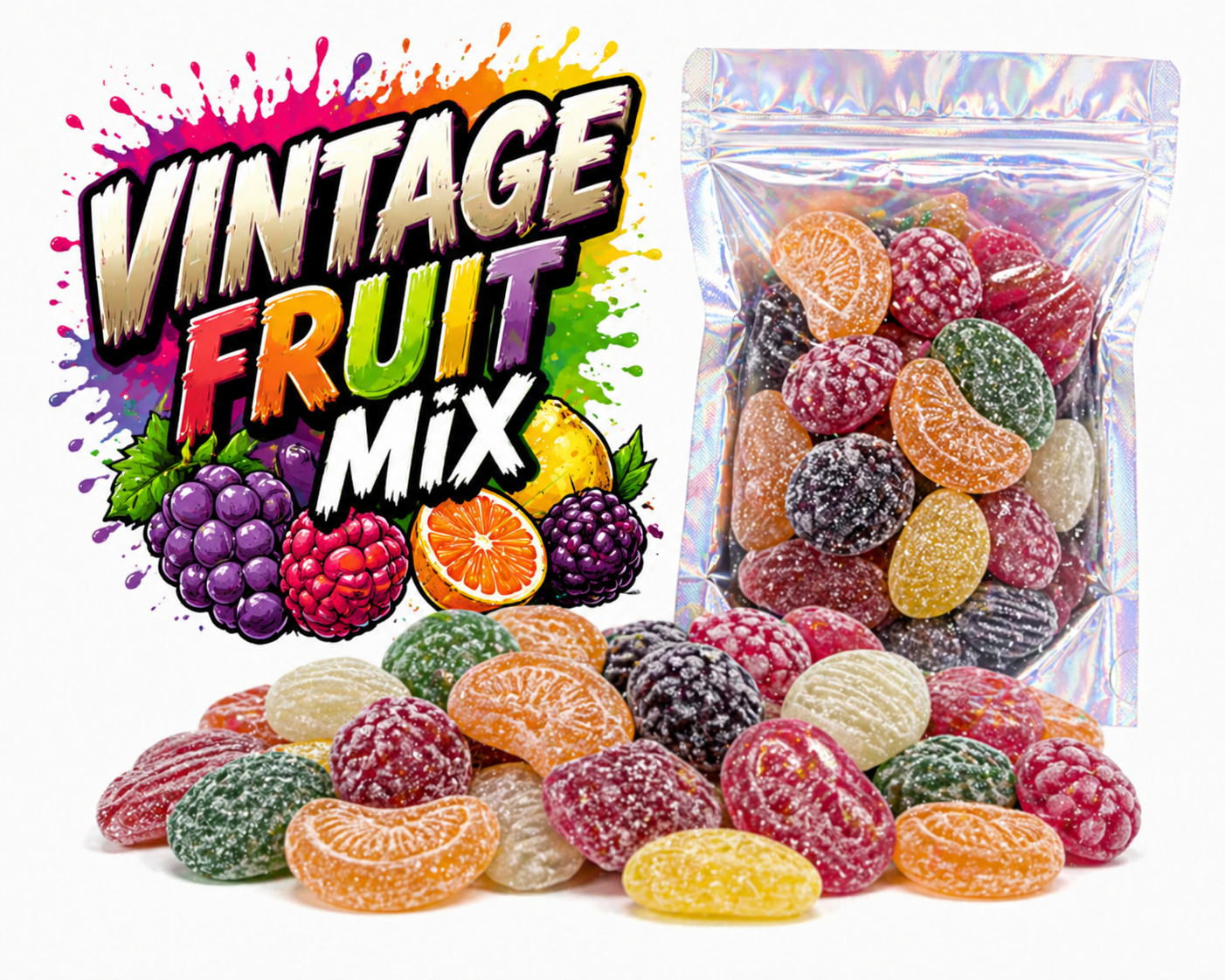 Sweet Vintage Fruit Mix