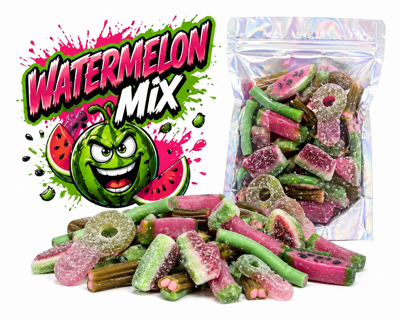 Sweet & Sour Watermelon Mix