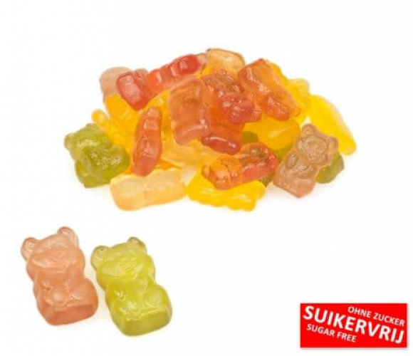 De Bron Jelly Bears Sugarfree 200gram