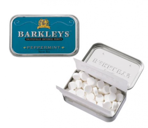 Barkleys Tin Peppermint 50 gr.