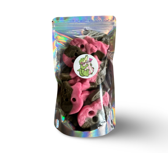 Bubs Foam Raspberry - Liquorice Skulls 200gram