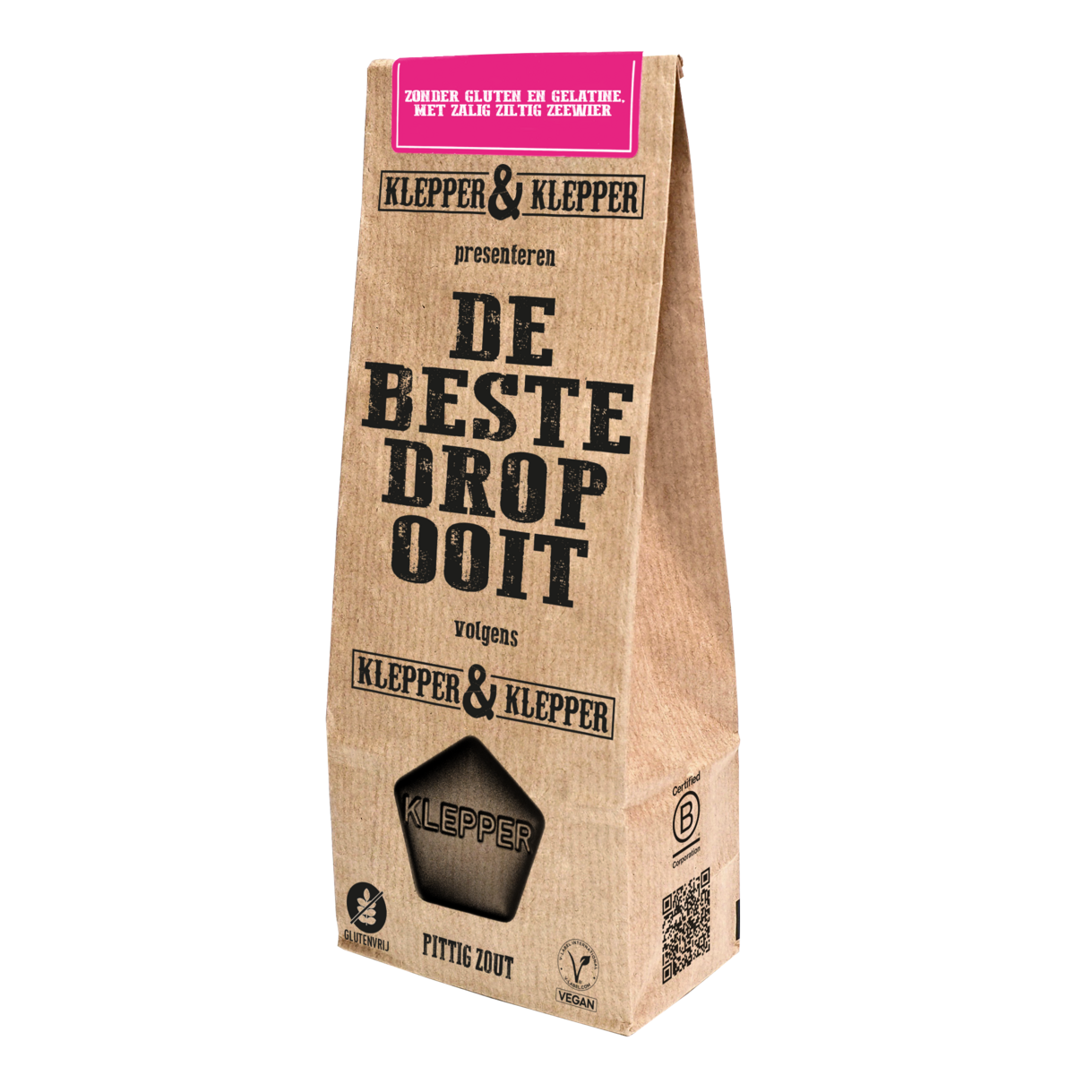 Klepper en Klepper Pittig Zout Drop 200 gram