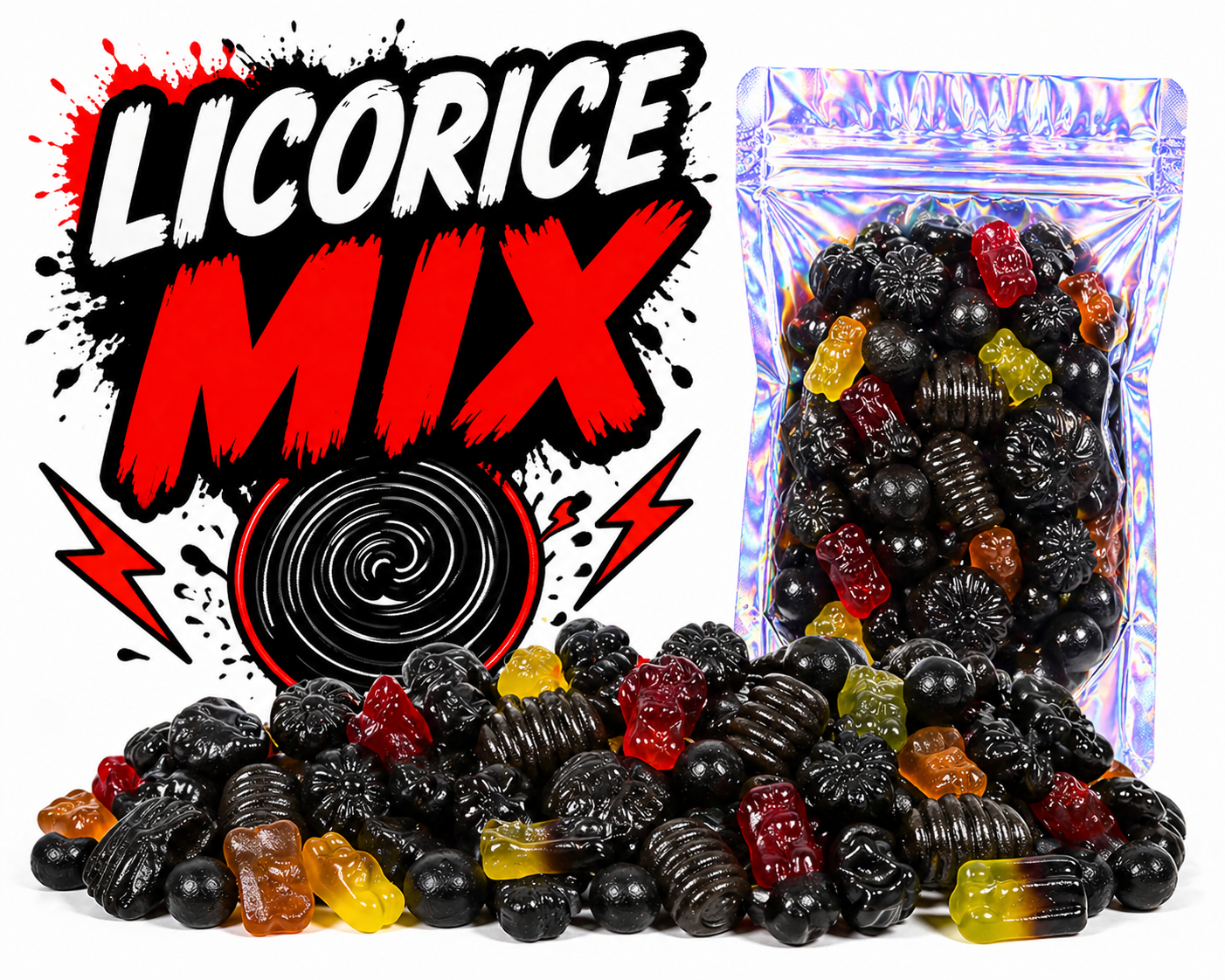 Sweet &amp; Chewy Licorice Mix