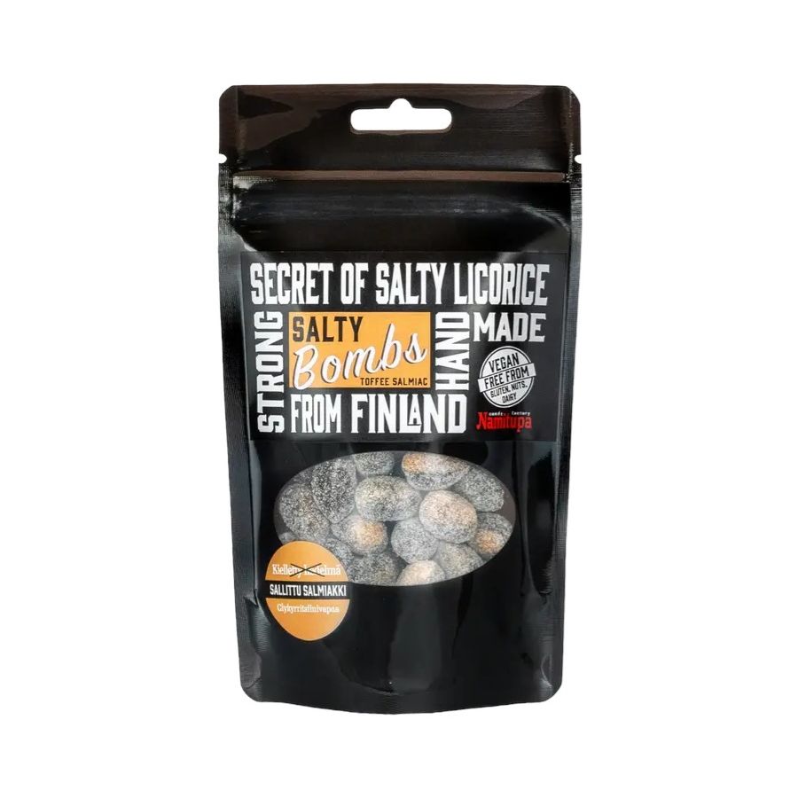 Namitupa Salty Bombs Toffee Salmiac 100gram