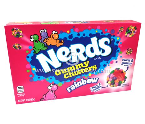Nerds box Gummy Clusters 85 gr