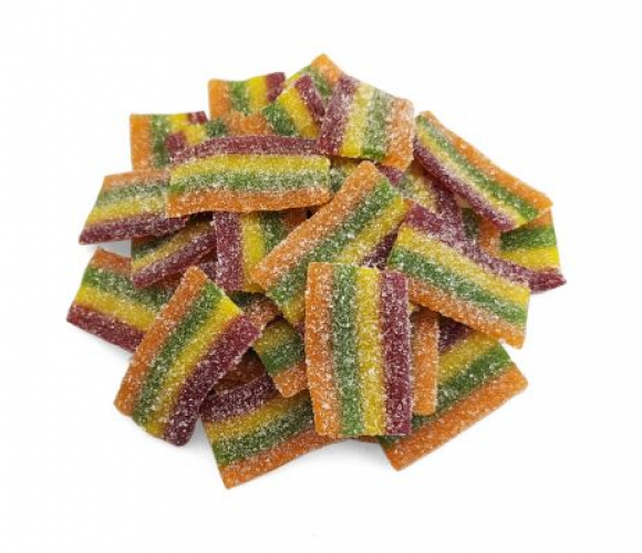 Bubs Raspberry Liquorice Skulls 200 grams