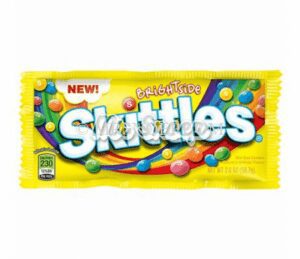 Skittles Brightside mix is een mix van watermeloen, paradijspunch, kiwi banaan, roze limonade en mandarijnaroma&