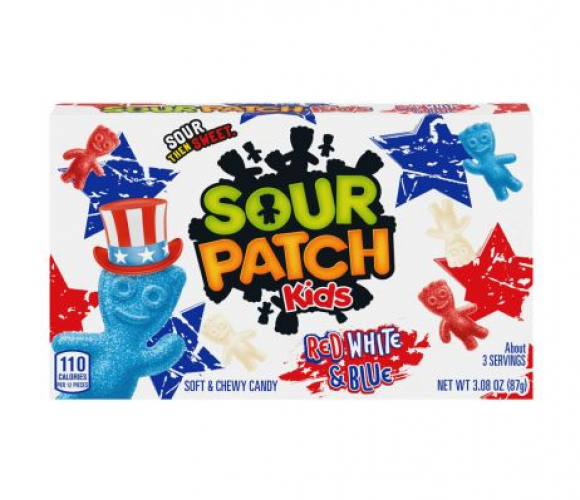 Sour Patch Red White &amp; Blue 87 gr