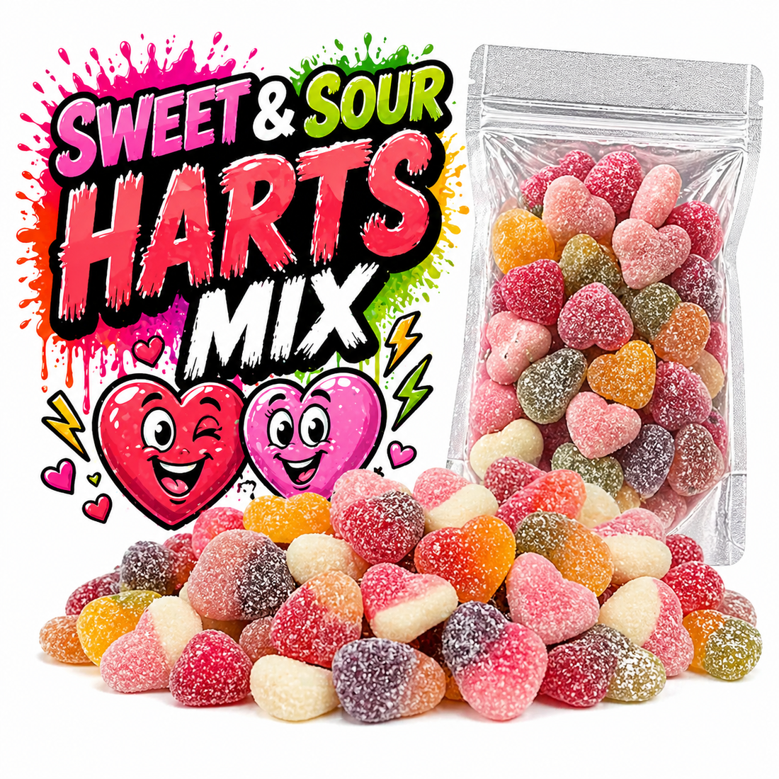 Sweet & Sour Harts Mix