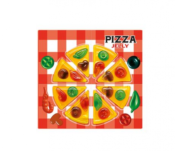 Vidal Pizza Jelly, Een Pizza jelly in een vorm van een heerlijke pizza.