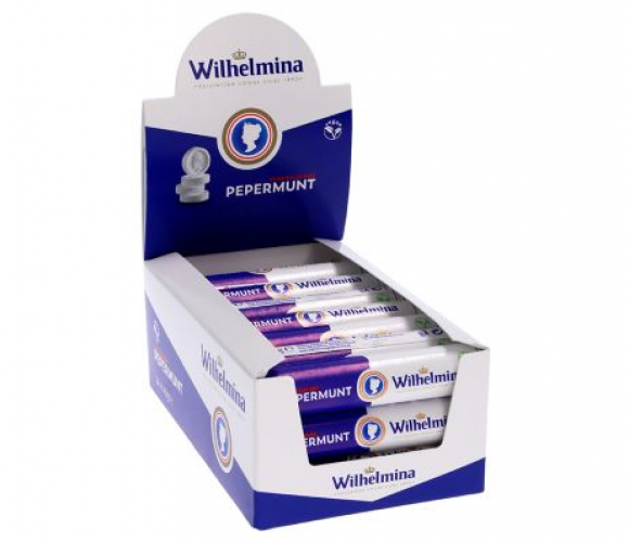 Wilhelmina Pepermunt Rol 40 gr. Vegan
