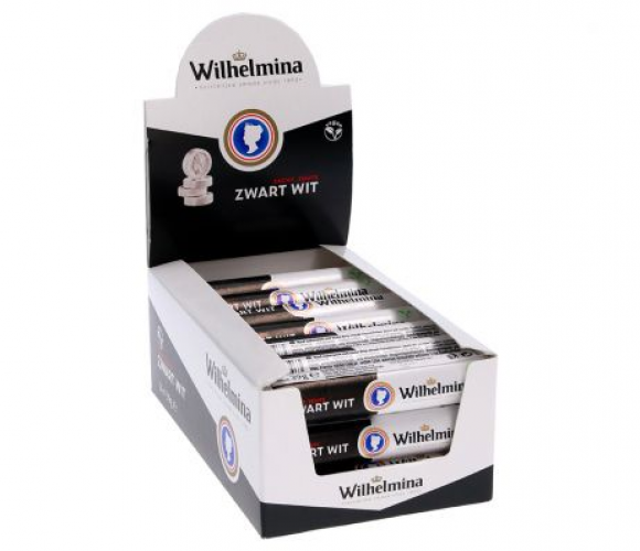 Wilhelmina Zwart Wit Rol 39 gr.