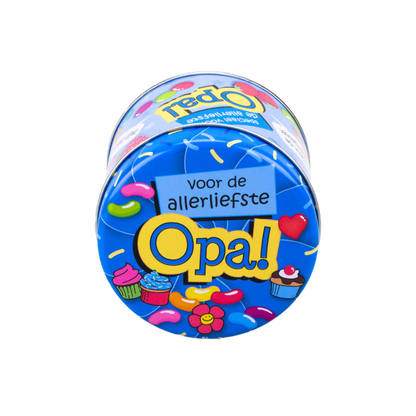 Gefüllte Bonbondosen - Opa und 250 Gramm